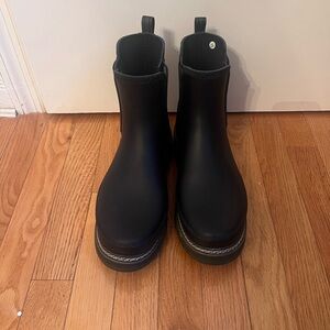 Hunter rain booties NAVY